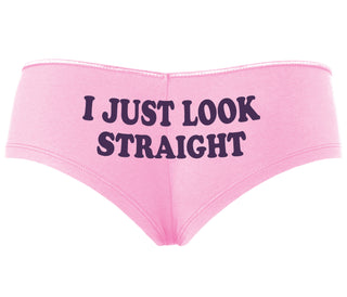I Just Look Straight - Pink Boyshort