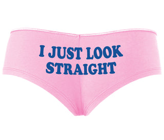 I Just Look Straight - Pink Boyshort