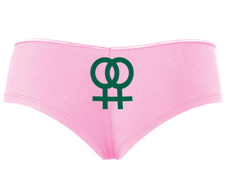 Lesbian Sign - Pink Boyshort
