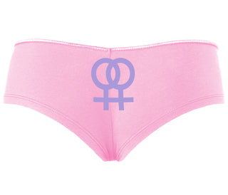 Lesbian Sign - Pink Boyshort