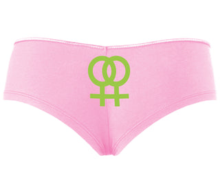 Lesbian Sign - Pink Boyshort