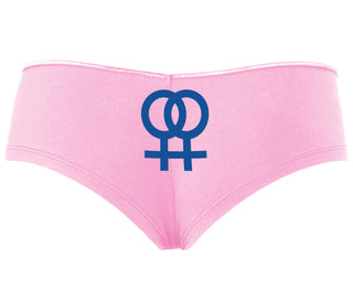 Lesbian Sign - Pink Boyshort