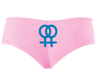 Lesbian Sign - Pink Boyshort