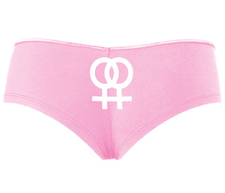 Lesbian Sign - Pink Boyshort
