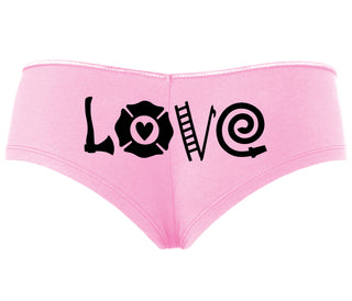 Love Fire Fighter - Pink Boyshort