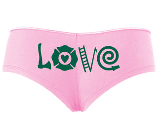 Love Fire Fighter - Pink Boyshort
