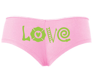 Love Fire Fighter - Pink Boyshort
