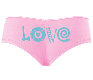 Love Fire Fighter - Pink Boyshort