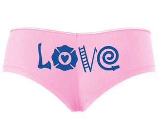 Love Fire Fighter - Pink Boyshort