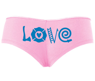 Love Fire Fighter - Pink Boyshort
