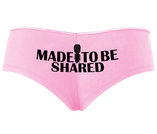 Made To Be Shared - Pink Boyshort