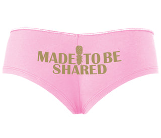 Made To Be Shared - Pink Boyshort