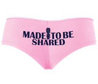 Made To Be Shared - Pink Boyshort