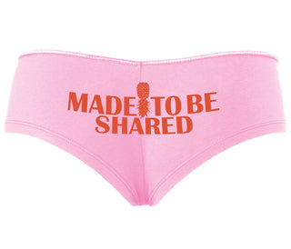 Made To Be Shared - Pink Boyshort