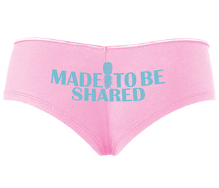 Made To Be Shared - Pink Boyshort