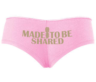 Made To Be Shared - Pink Boyshort