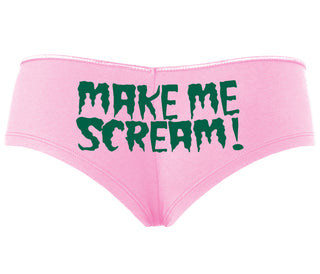 Make Me Scream - Pink Boyshort