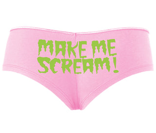 Make Me Scream - Pink Boyshort