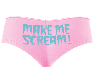 Make Me Scream - Pink Boyshort
