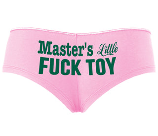 Master's Little Fuck Toy - Pink Boyshort