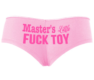 Master's Little Fuck Toy - Pink Boyshort