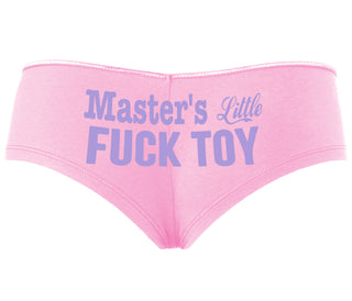 Master's Little Fuck Toy - Pink Boyshort