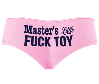 Master's Little Fuck Toy - Pink Boyshort