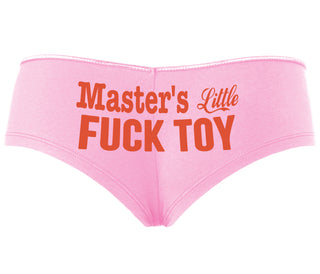 Master's Little Fuck Toy - Pink Boyshort