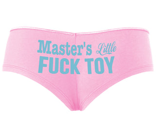 Master's Little Fuck Toy - Pink Boyshort