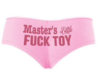 Master's Little Fuck Toy - Pink Boyshort