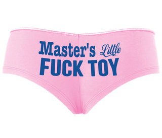 Master's Little Fuck Toy - Pink Boyshort