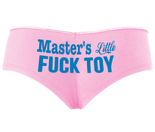 Master's Little Fuck Toy - Pink Boyshort