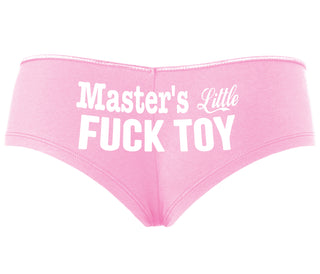 Master's Little Fuck Toy - Pink Boyshort