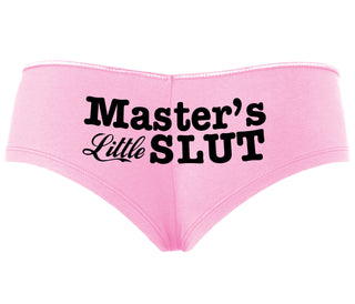 Master's Little Slut - Pink Boyshort