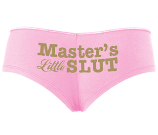 Master's Little Slut - Pink Boyshort