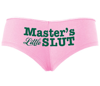 Master's Little Slut - Pink Boyshort