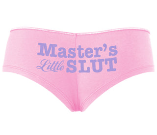 Master's Little Slut - Pink Boyshort