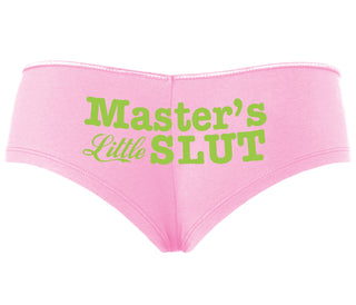 Master's Little Slut - Pink Boyshort