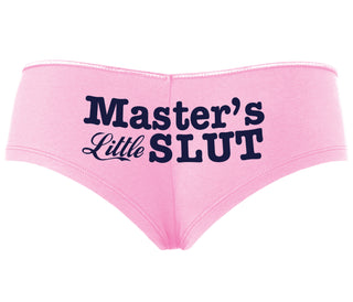 Master's Little Slut - Pink Boyshort