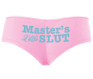Master's Little Slut - Pink Boyshort