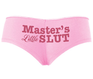 Master's Little Slut - Pink Boyshort