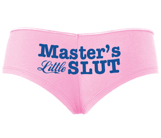 Master's Little Slut - Pink Boyshort