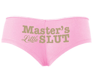 Master's Little Slut - Pink Boyshort