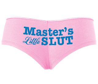 Master's Little Slut - Pink Boyshort