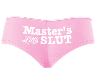 Master's Little Slut - Pink Boyshort