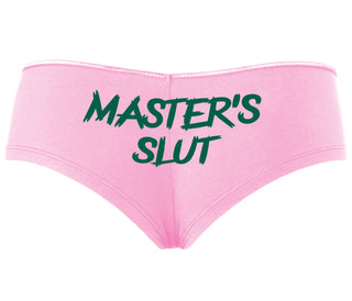 Master's Slut - Pink Boyshort