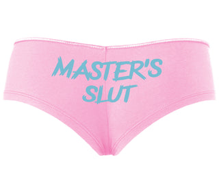 Master's Slut - Pink Boyshort