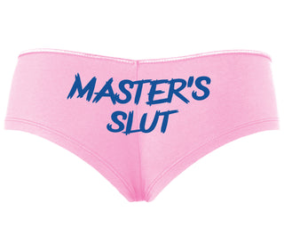 Master's Slut - Pink Boyshort