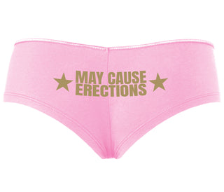 May Cause Erections - Pink Boyshort