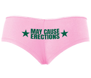May Cause Erections - Pink Boyshort